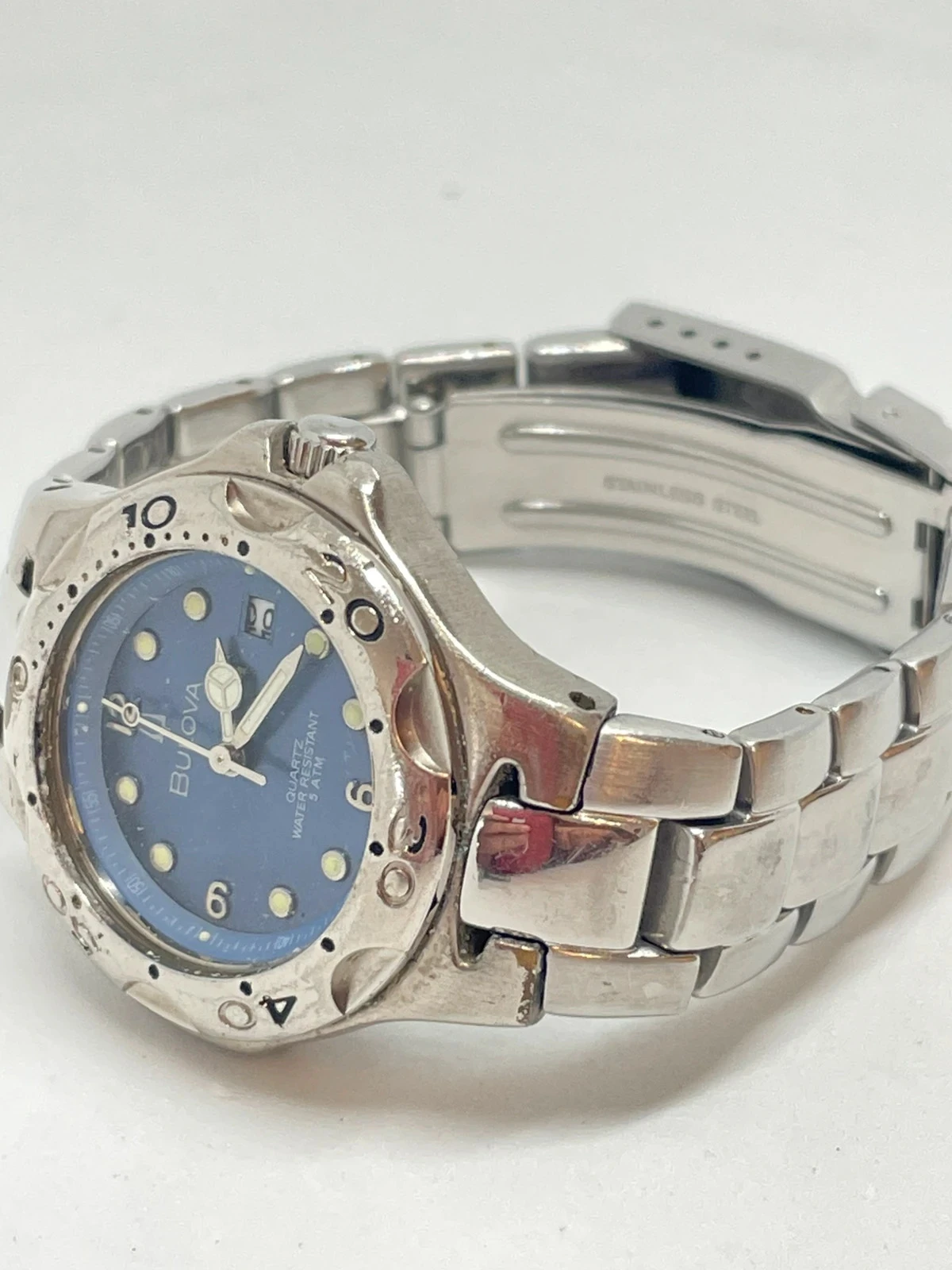 Relógio Marca Bulova Vintage Anos 90 - Feminino - funcionando perfeitamente – photo 5